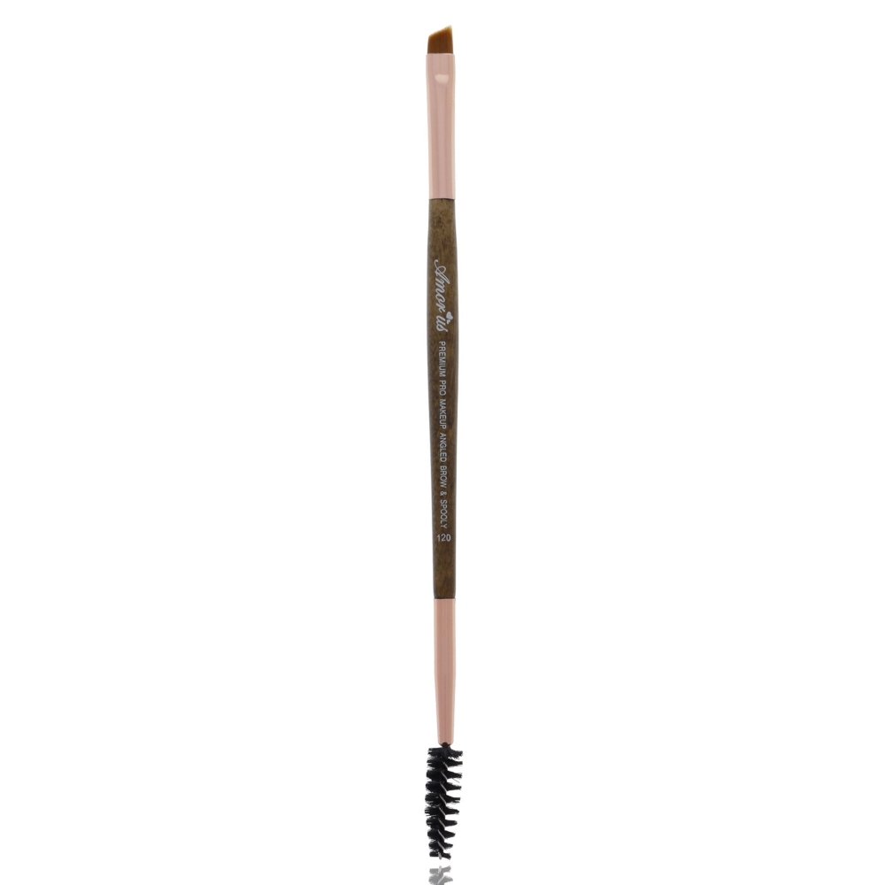 Glamour Us_Amorus_Tools & Brushes_Duo Brow and Liner 120 - Premium Makeup Brush__BR-120