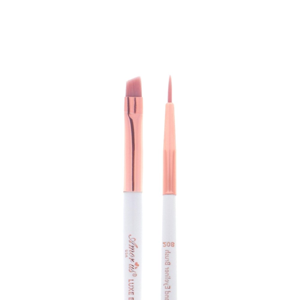 Glamour Us_Amorus_Tools &amp; Brushes_DUO Eyebrow &amp; Eyeliner 208 - Luxe Basics Makeup Brush__PBR - 08 The best affordable Latina and Mexican makeup, beauty and cosmetics supply store in Chula Vista, San Diego