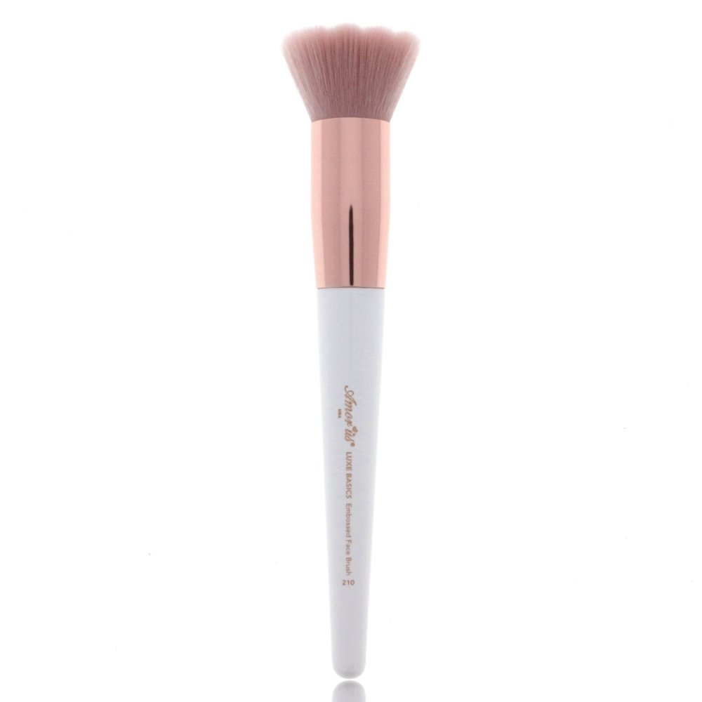 Glamour Us_Amorus_Tools & Brushes_Embossed Face 210 - Luxe Basics Makeup Brush__PBR-10
