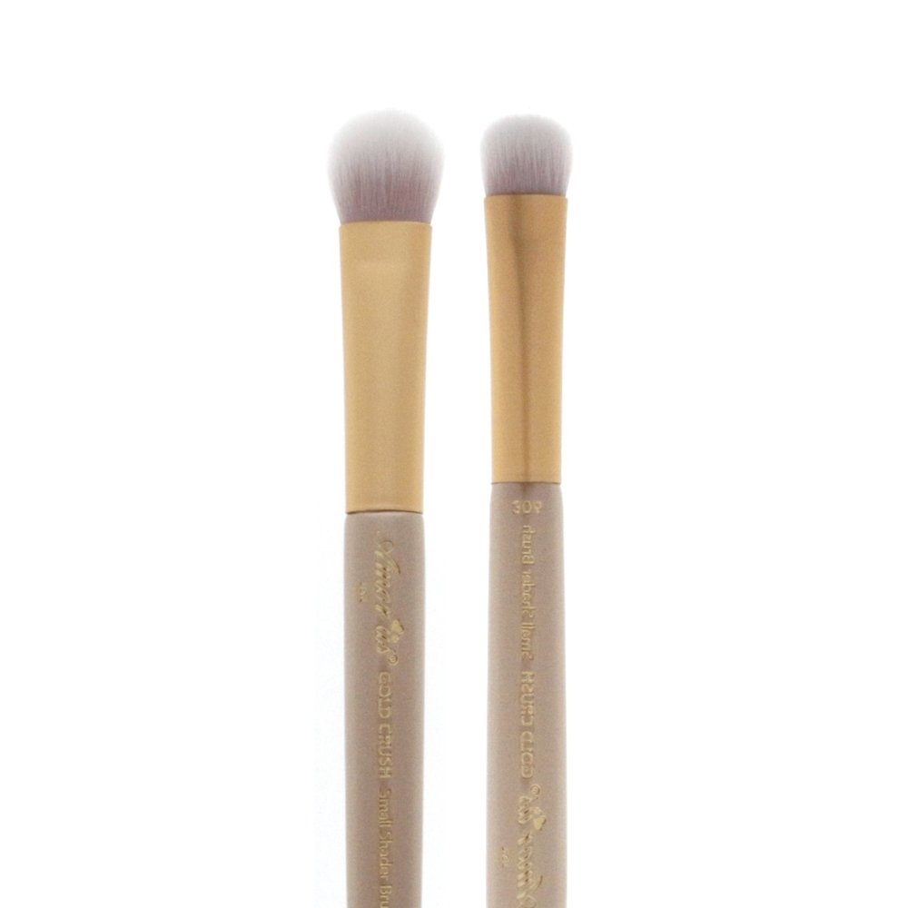 Glamour Us_Amorus_Tools &amp; Brushes_Small Shader 306 - Gold Crush Makeup Brush__BR - 306 The best affordable Latina and Mexican makeup, beauty and cosmetics supply store in Chula Vista, San Diego