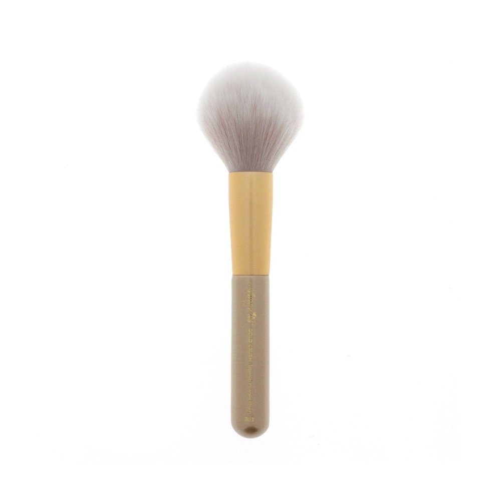 Glamour Us_Amorus_Tools & Brushes_Tapered Powder 303 - Gold Crush Makeup Brush__BR-303