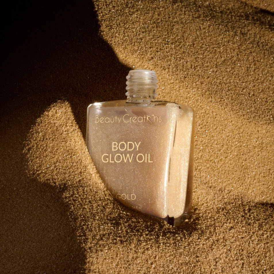 Glamour Us_Beauty Creations_Makeup_Body Glow Oil_Gold_GBO - 2 The best affordable Latina and Mexican makeup, beauty and cosmetics supply store in Chula Vista, San Diego
