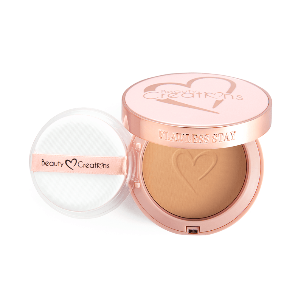 Glamour Us_Beauty Creations_Makeup_Flawless Stay Powder Foundation_FSP8.0_FSP-8