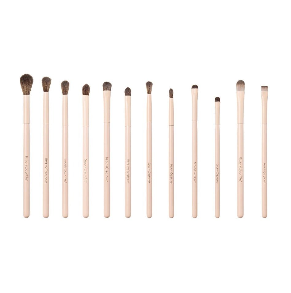 Glamour Us_Beauty Creations_Tools &amp; Brushes_Nude X 12 Pc Brush Set__BS12NX The best affordable Latina and Mexican makeup, beauty and cosmetics supply store in Chula Vista, San Diego