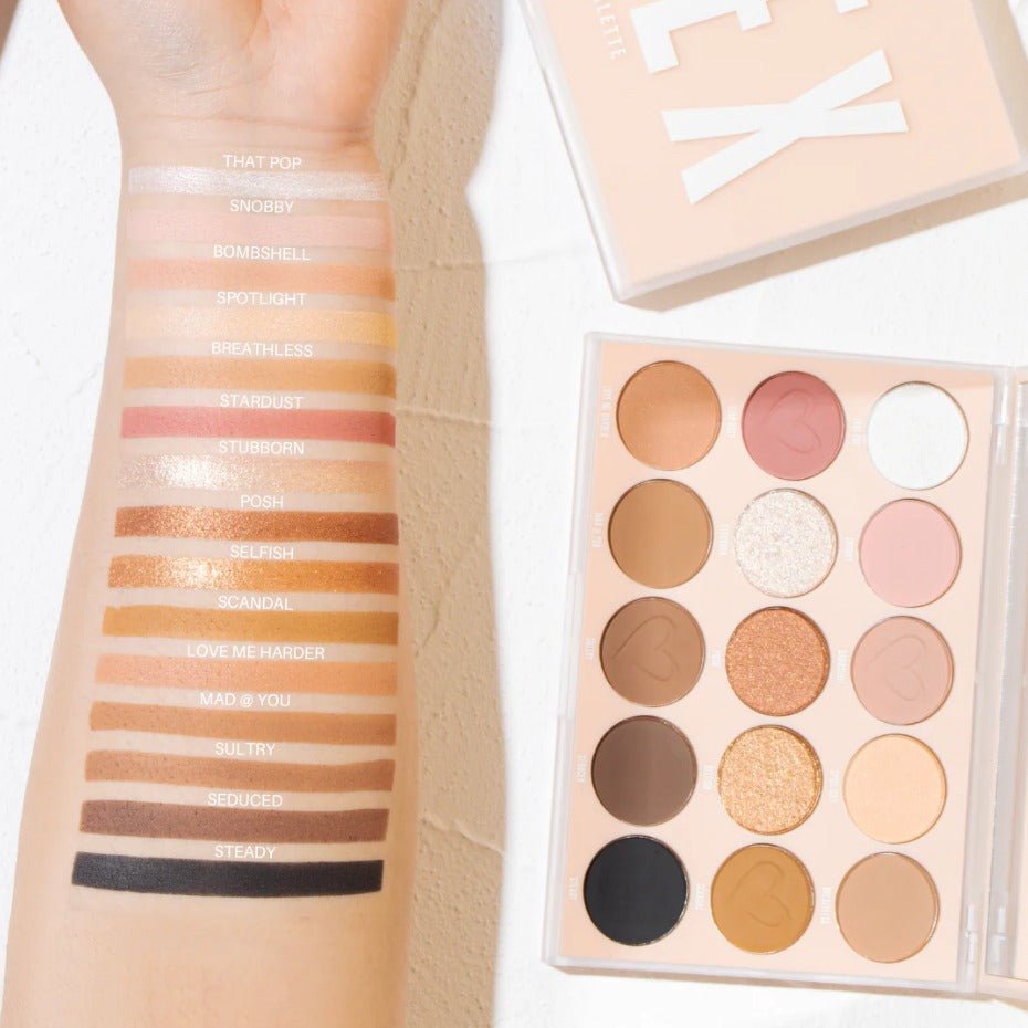 Glamour Us_Beauty Creations_Makeup_NudeX Eyeshadow Palette__NEX15 The best affordable Latina and Mexican makeup, beauty and cosmetics supply store in Chula Vista, San Diego