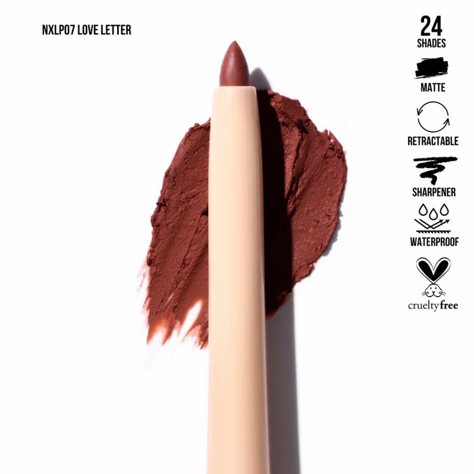 Glamour Us_Beauty Creations_Makeup_NudeX Lip Liner Pencil_Love Better_NXLP07 The best affordable Latina and Mexican makeup, beauty and cosmetics supply store in Chula Vista, San Diego