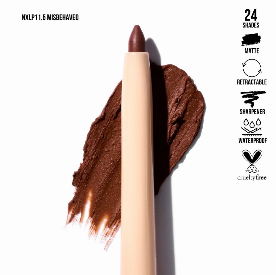 Glamour Us_Beauty Creations_Makeup_NudeX Lip Liner Pencil_Misbehaved_NXLP11.5 The best affordable Latina and Mexican makeup, beauty and cosmetics supply store in Chula Vista, San Diego