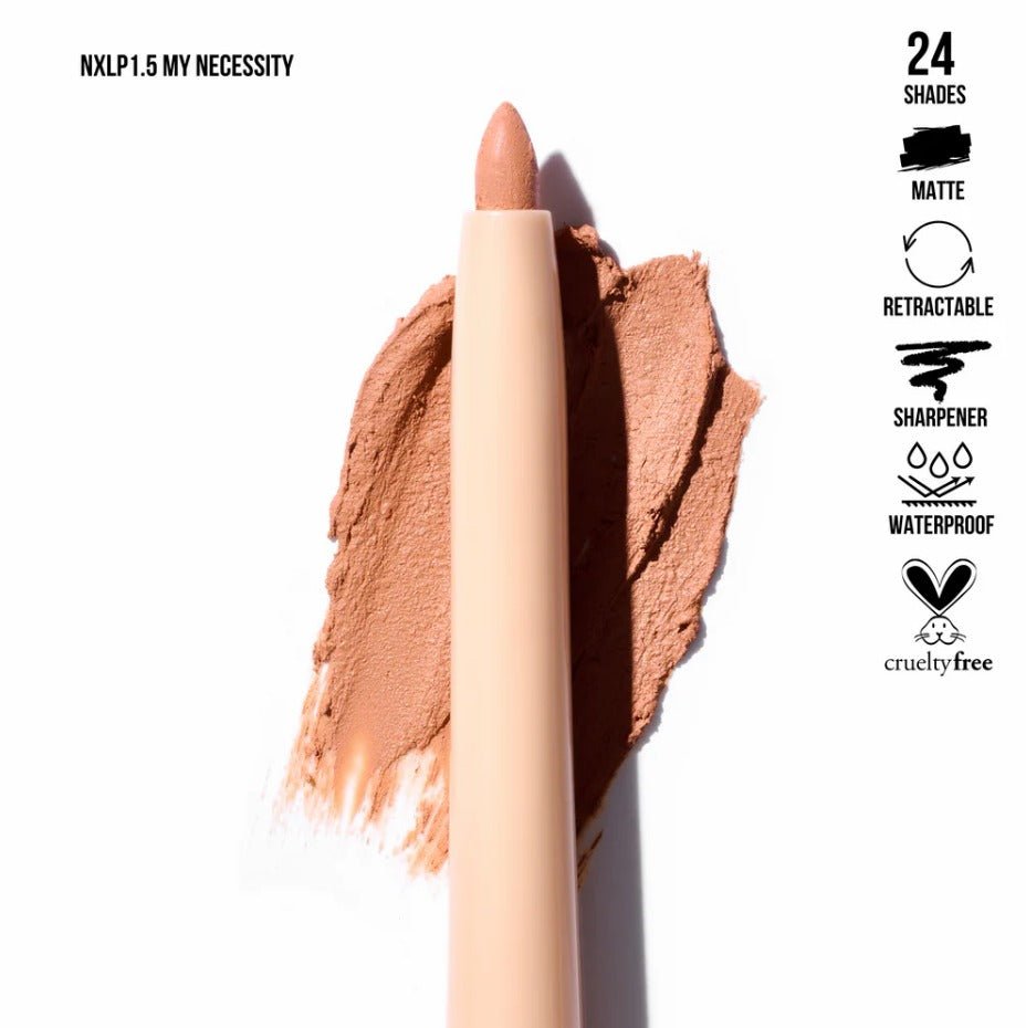Glamour Us_Beauty Creations_Makeup_NudeX Lip Liner Pencil_My Necessity_NXLP1.5 The best affordable Latina and Mexican makeup, beauty and cosmetics supply store in Chula Vista, San Diego