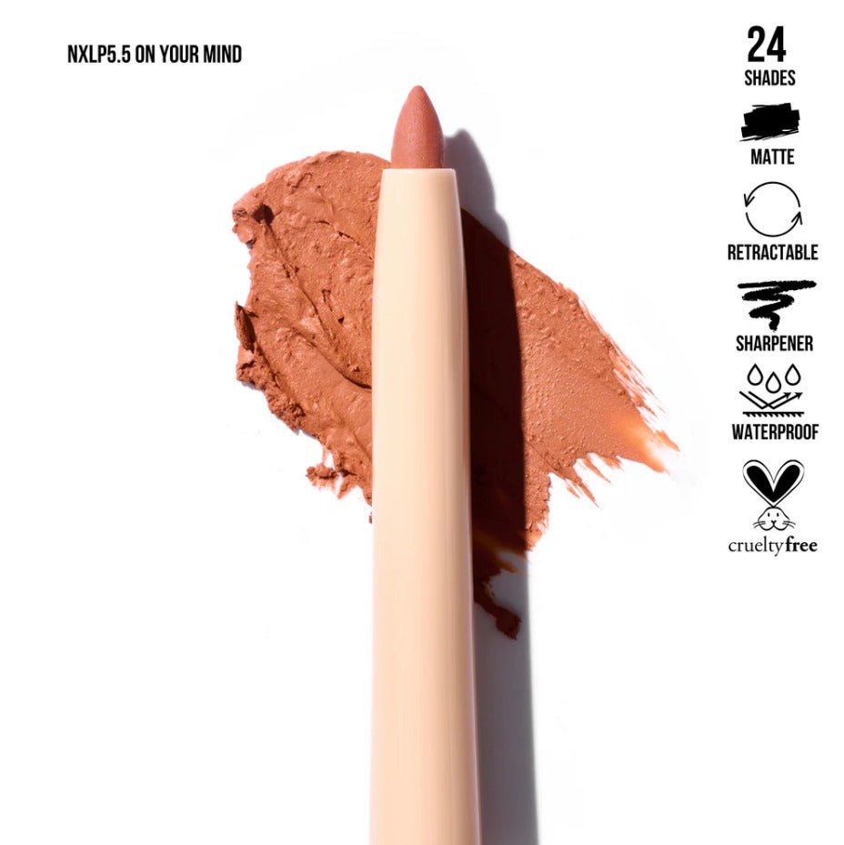 Glamour Us_Beauty Creations_Makeup_NudeX Lip Liner Pencil_On Your Mind_NXLP5.5 The best affordable Latina and Mexican makeup, beauty and cosmetics supply store in Chula Vista, San Diego
