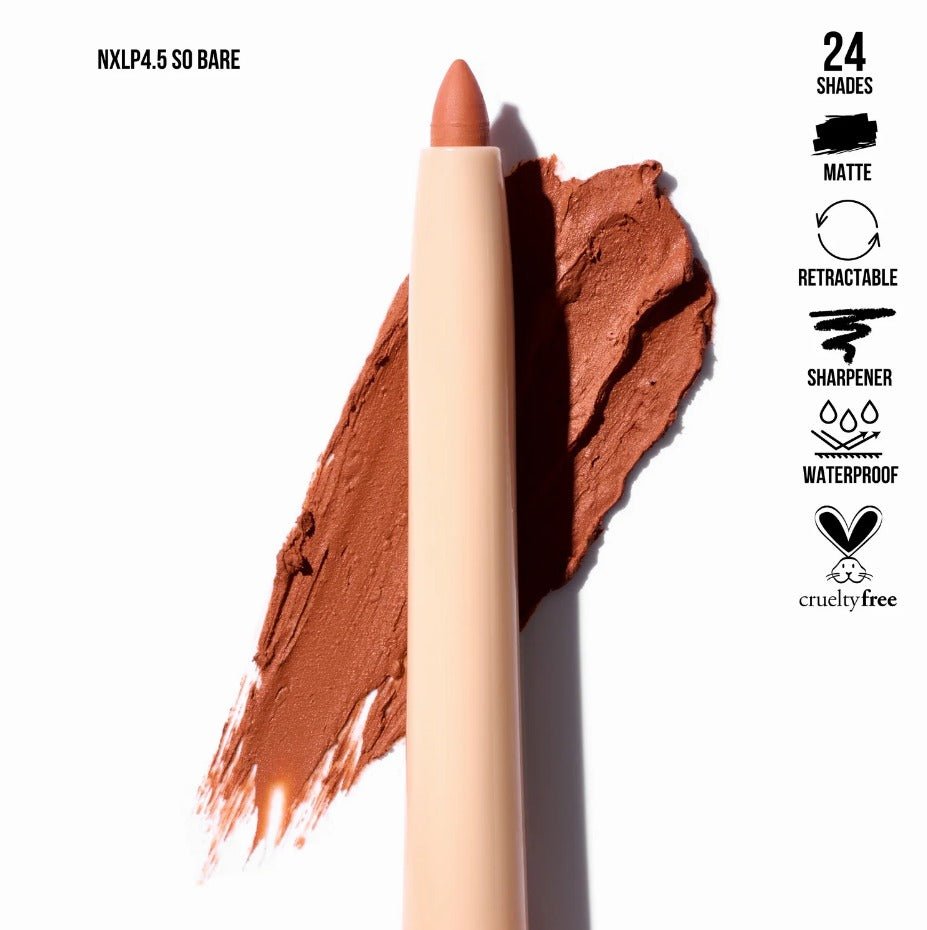 Glamour Us_Beauty Creations_Makeup_NudeX Lip Liner Pencil_So Bare_NXLP4.5 The best affordable Latina and Mexican makeup, beauty and cosmetics supply store in Chula Vista, San Diego