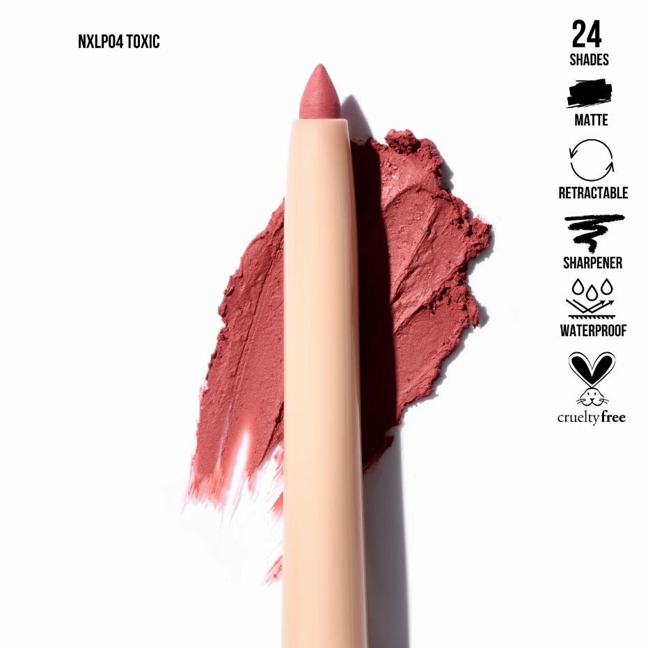 Glamour Us_Beauty Creations_Makeup_NudeX Lip Liner Pencil_Toxic_NXLP04 The best affordable Latina and Mexican makeup, beauty and cosmetics supply store in Chula Vista, San Diego