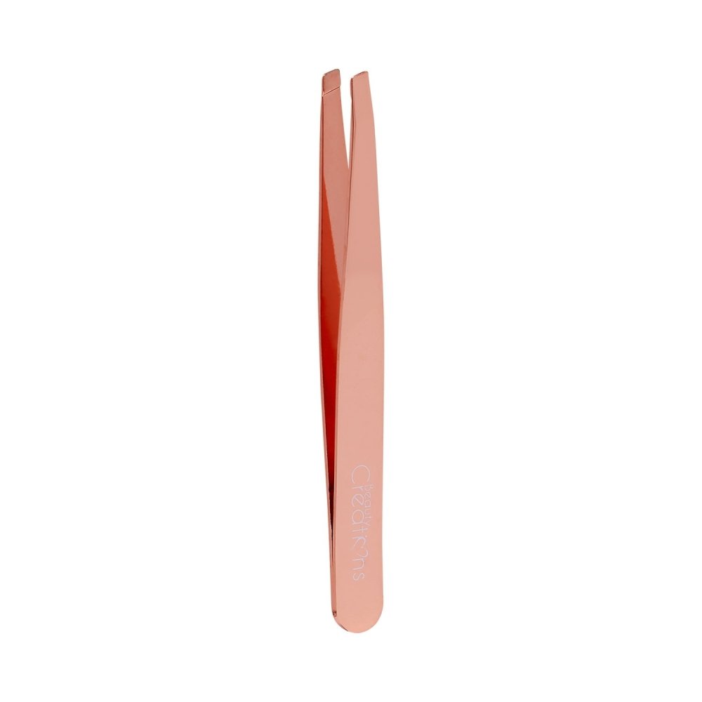 Glamour Us_Beauty Creations_Tools &amp; Brushes_Rose Gold Eyebrow Tweezer__ET - RG The best affordable Latina and Mexican makeup, beauty and cosmetics supply store in Chula Vista, San Diego