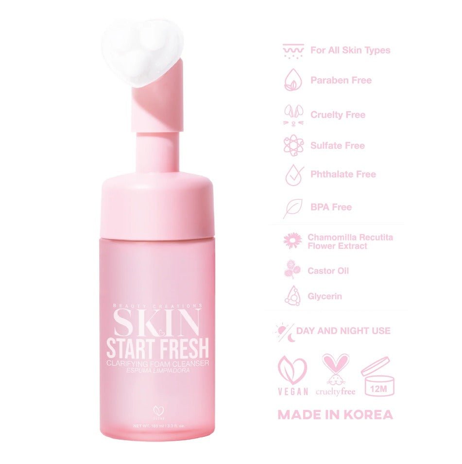 Glamour Us_Beauty Creations_Skincare_Start Fresh Clarifying Foam Cleanser__SK-SFF