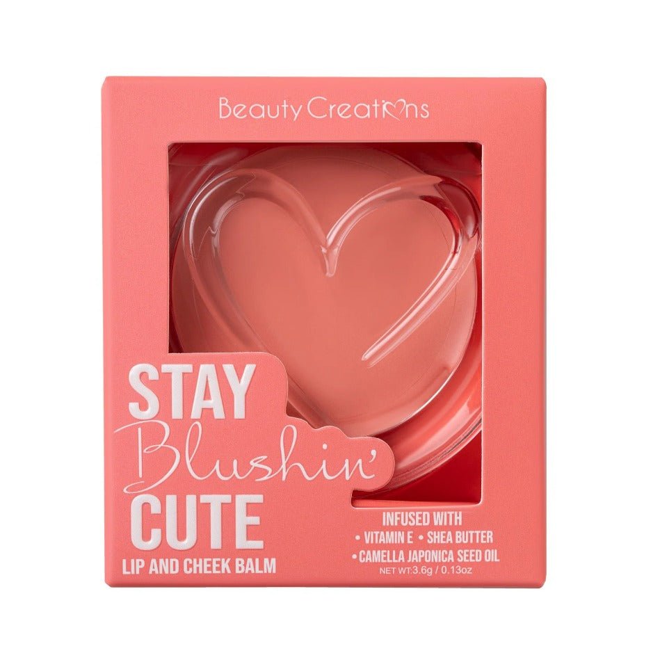 Glamour Us_Beauty Creations_Makeup_Stay Blushing Cute - Lip &amp; Cheek Blush Balm_Sayless_SBCB01 The best affordable Latina and Mexican makeup, beauty and cosmetics supply store in Chula Vista, San Diego