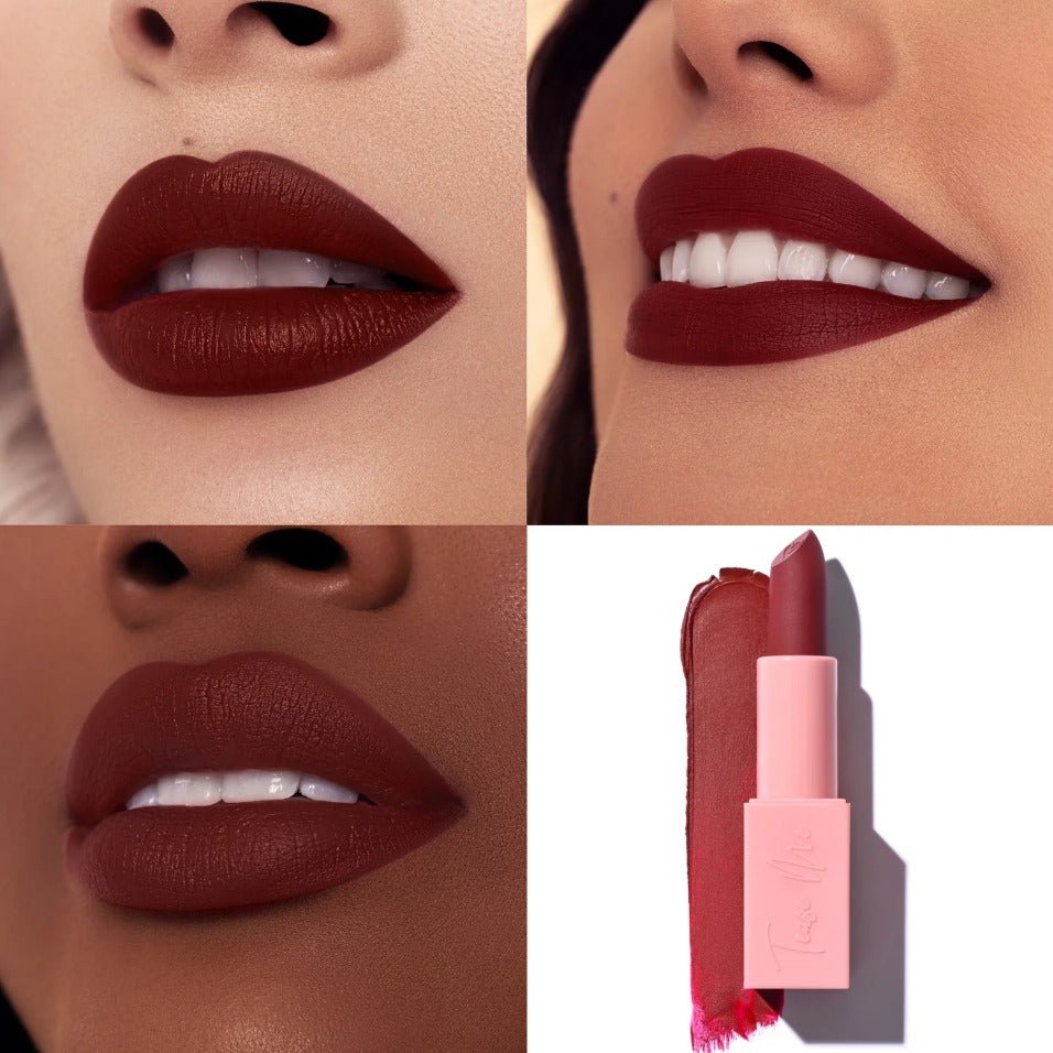 Glamour Us_Beauty Creations_Makeup_Tease Me Lipstick_Night Appointment_LTM16 The best affordable Latina and Mexican makeup, beauty and cosmetics supply store in Chula Vista, San Diego