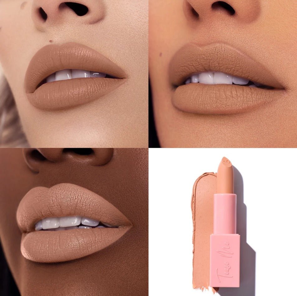 Glamour Us_Beauty Creations_Makeup_Tease Me Lipstick_Strings Attached_LTM01 Latina makeup, beauty and skincare supply store Mexican makeup products