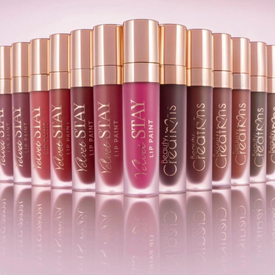 Glamour Us_Beauty Creations_Makeup_Velvet Stay Lip Paint_Stay Calm_LVS01 The best affordable Latina and Mexican makeup, beauty and cosmetics supply store in Chula Vista, San Diego