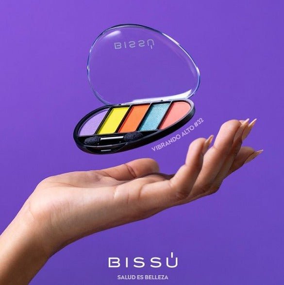 Glamour Us_BISSU_Makeup_Quintet Eyeshadow_01 Buena Vibra_BISSU - QEYS - 01 The best affordable Latina and Mexican makeup, beauty and cosmetics supply store in Chula Vista, San Diego