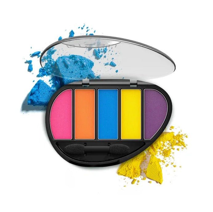 Glamour Us_BISSU_Makeup_Quintet Eyeshadow_01 Buena Vibra_BISSU - QEYS - 01 The best affordable Latina and Mexican makeup, beauty and cosmetics supply store in Chula Vista, San Diego
