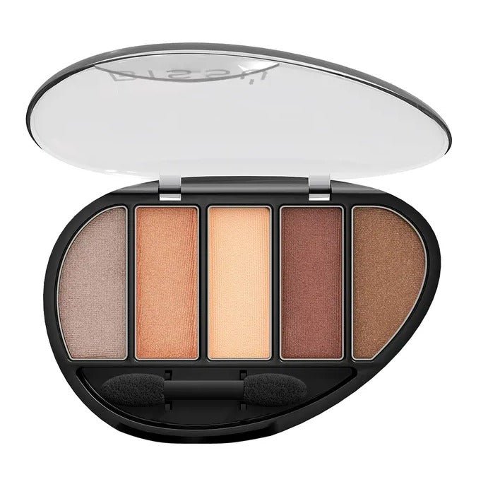 Glamour Us_BISSU_Makeup_Quintet Eyeshadow_13 Dejar Ir_BISSU - QEYS - 13 Latina makeup, beauty and skincare supply store Mexican makeup products