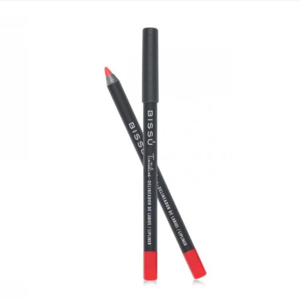 Glamour Us_BISSU_Makeup_Tintaline Waterproof Lip Liner Pencil_Coral_BISSU-TLLIP-7