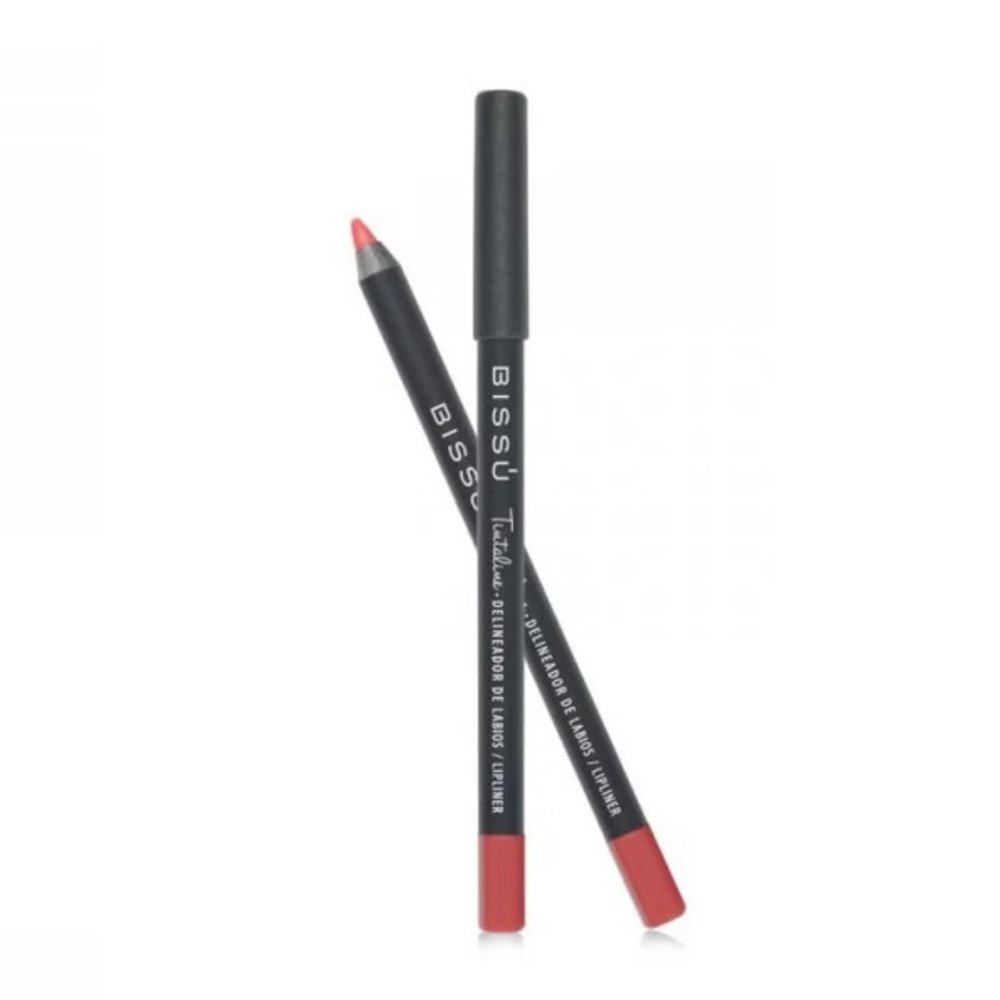 Glamour Us_BISSU_Makeup_Tintaline Waterproof Lip Liner Pencil_Salmon_BISSU-TLLIP-9