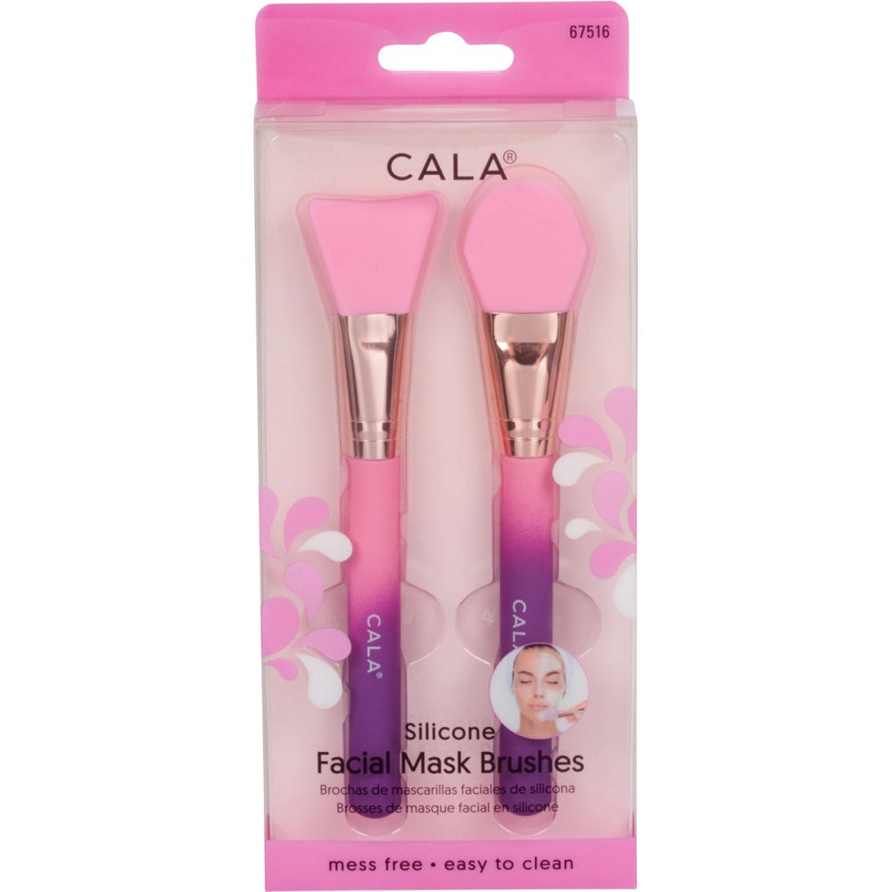 Glamour Us_CALA_Tools &amp; Brushes_Silicone Face Mask Brush Set_Pink_67516