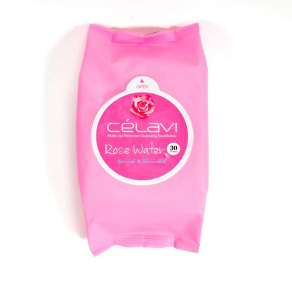 Glamour Us_Celavi_Skincare_Make-up Remover Cleansing Towelettes_Rose Water_MT021