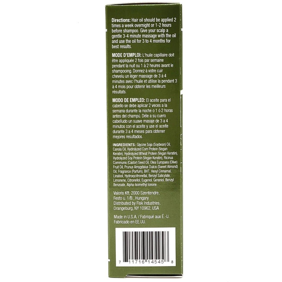 Glamour Us_Difeel_Hair_99% Natural Blend! Vegan Keratin Premium Hair Oil - Anti - Frizz &amp; Shine__SH16 - VKN25 The best affordable Latina and Mexican makeup, beauty and cosmetics supply store in Chula Vista, San Diego