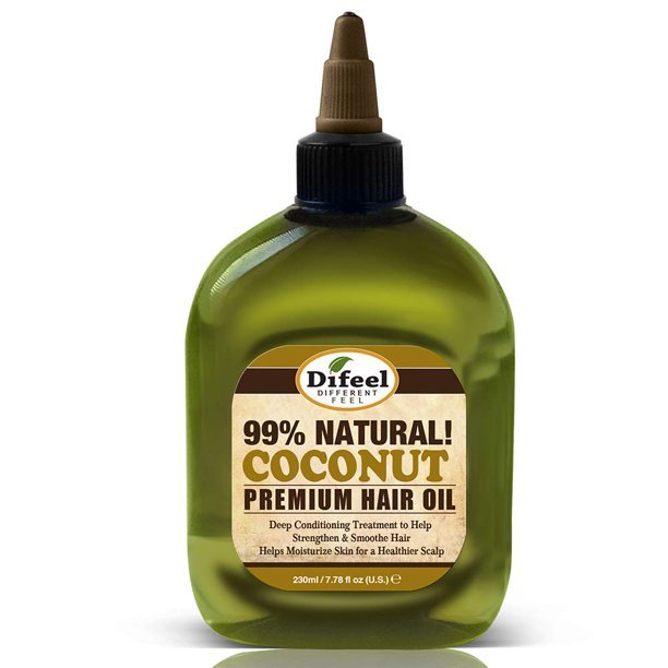 Glamour Us_Difeel_Hair_99% Natural! Coconut Premium Hair Oil__SH10 - COC25 The best affordable Latina and Mexican makeup, beauty and cosmetics supply store in Chula Vista, San Diego