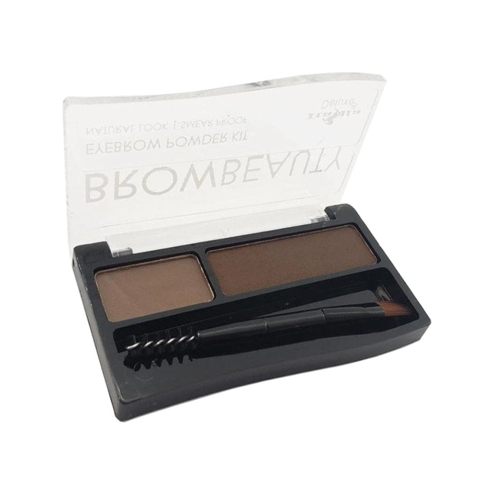 Glamour Us_Italia Deluxe_Makeup_Brow Beauty DUO Eyebrow Powder Kit_Soft Brown_2310-1