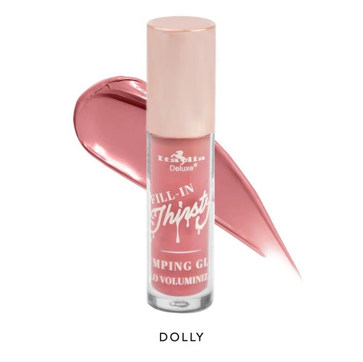 Glamour Us_Italia Deluxe_Makeup_Fill-In Thirsty Colored Plumping Gloss_Dolly_62212