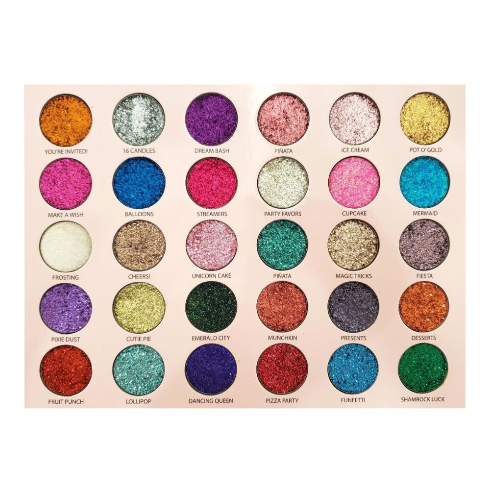 Glamour Us_Italia Deluxe_Makeup_Happy Unicorn Glitter Party Palette__2030UGP