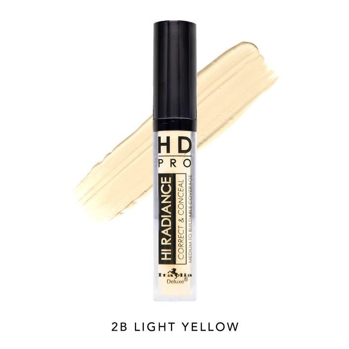 Glamour Us_Italia Deluxe_Makeup_HD Pro Hi Radiance Correct &amp; Conceal_Light Yellow_885B-2B