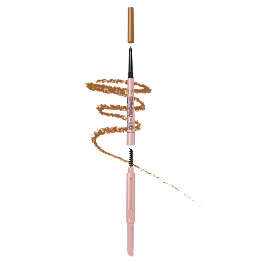 Glamour Us_Jcat_Makeup_3 in 1 Mapping &amp; Shaping Brow Pencil_Strawburn_MSP101