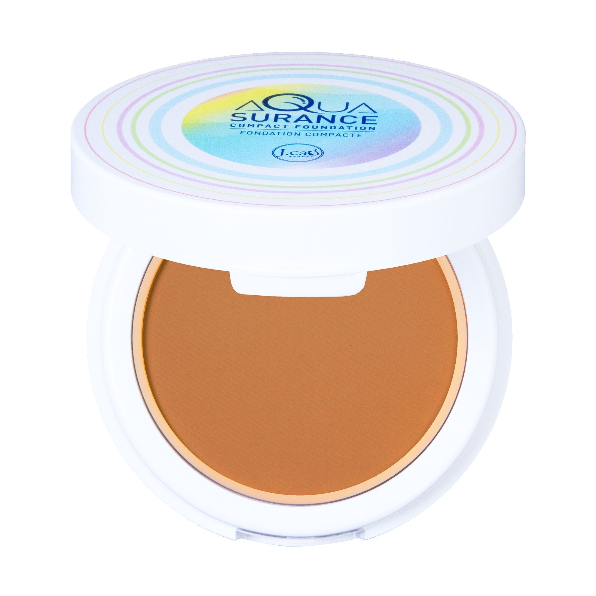 Glamour Us_Jcat_Makeup_Aquasurance Compact Foundation_Espresso_ACF108 The best affordable Latina and Mexican makeup, beauty and cosmetics supply store in Chula Vista, San Diego