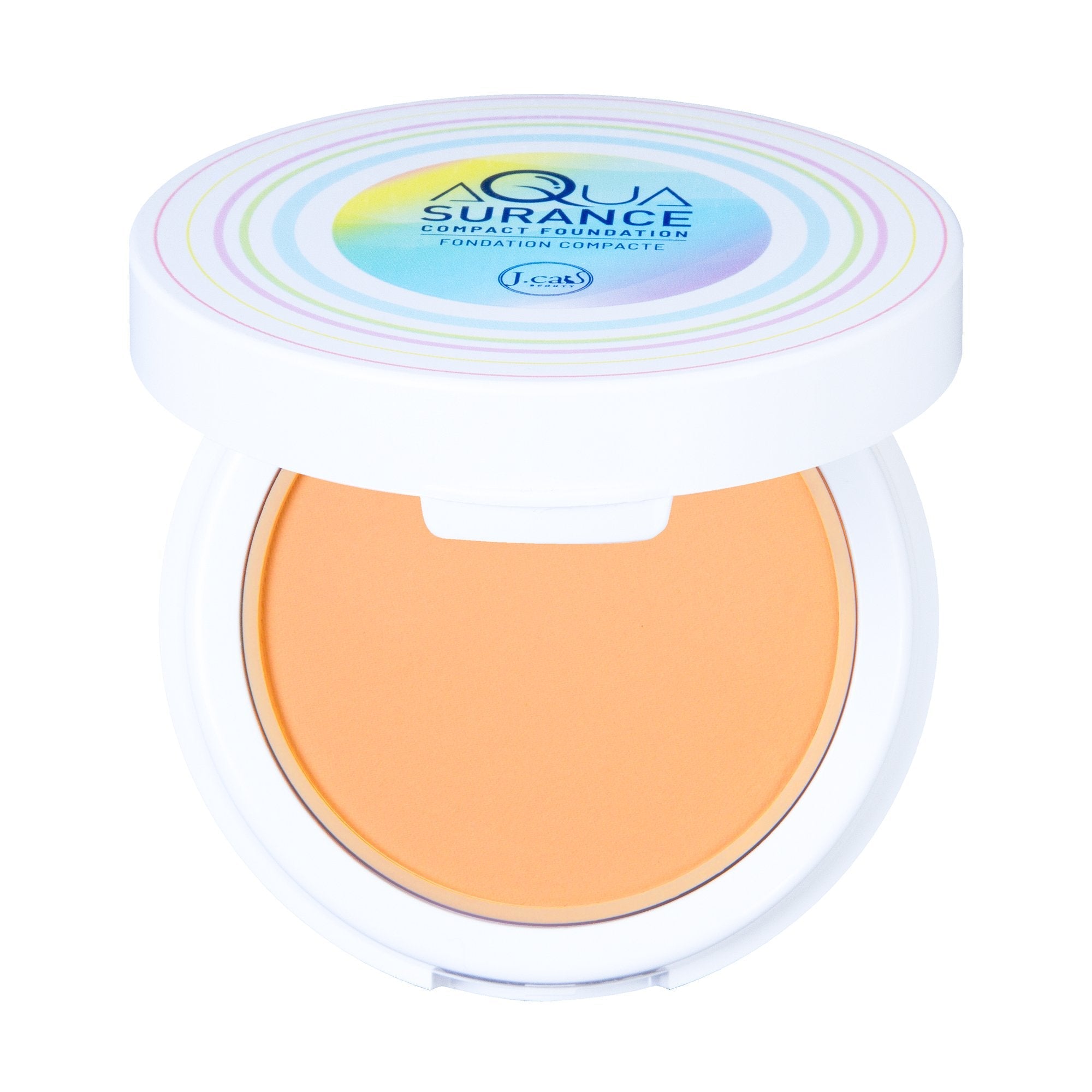 Glamour Us_Jcat_Makeup_Aquasurance Compact Foundation_Medium Beige_ACF103 The best affordable Latina and Mexican makeup, beauty and cosmetics supply store in Chula Vista, San Diego