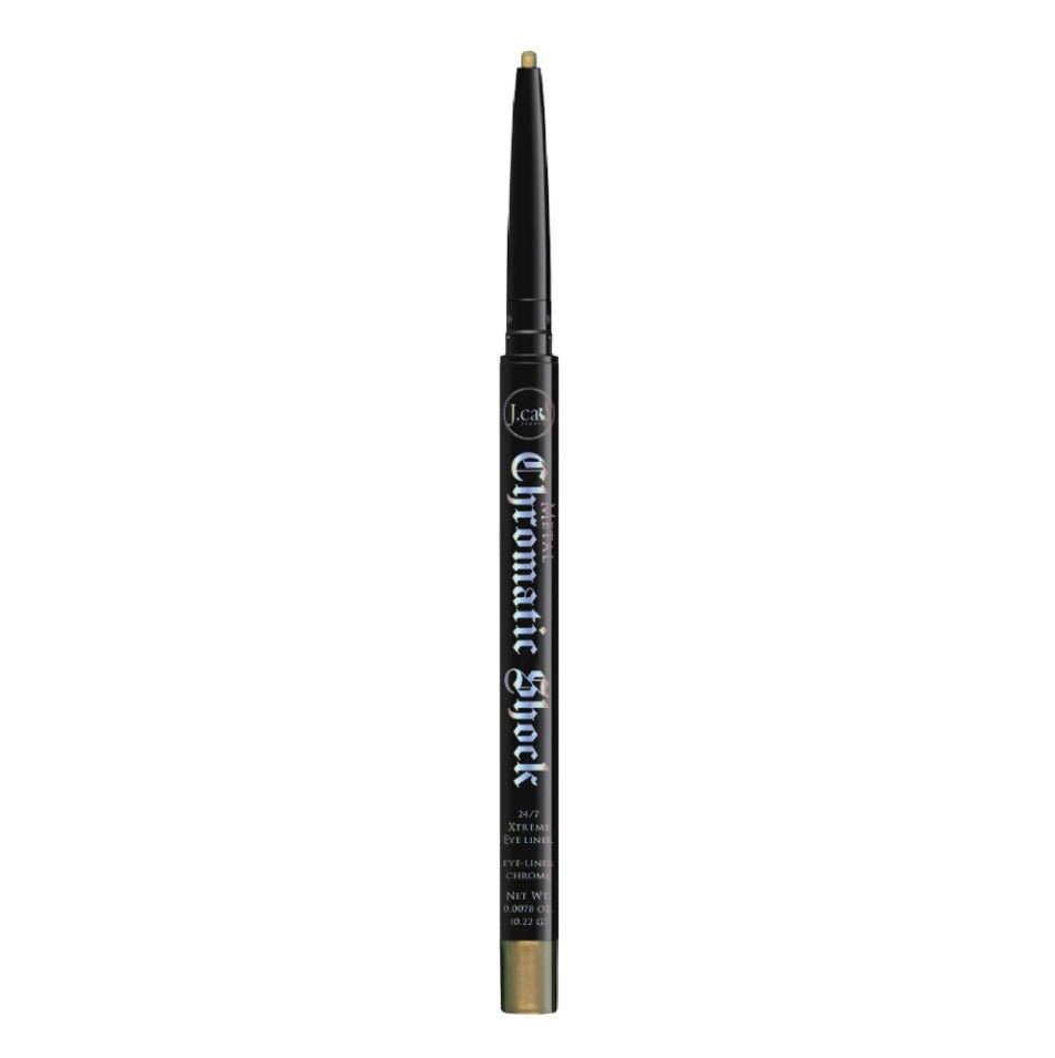Glamour Us_Jcat_Makeup_Chromatic Shock 24/7 Xtreme Eyeliner Pencil_Ray Of Shine_CEL106 The best affordable Latina and Mexican makeup, beauty and cosmetics supply store in Chula Vista, San Diego