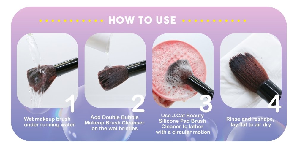 Glamour Us_Jcat_Tools &amp; Brushes_Double Bubble Makeup Brush Cleanser__DBC101
