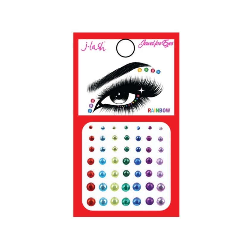 Glamour Us_JLASH_Makeup_Jewel Stickers_Rainbow_JE10