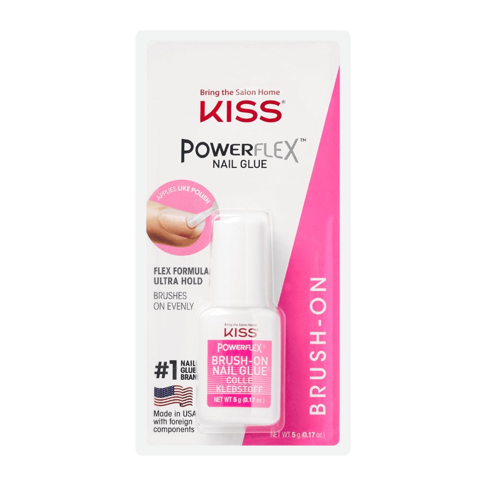 Glamour Us_Kiss_Nails_PowerFlex Nail Glue Brush - On__BGL506 The best affordable Latina and Mexican makeup, beauty and cosmetics supply store in Chula Vista, San Diego
