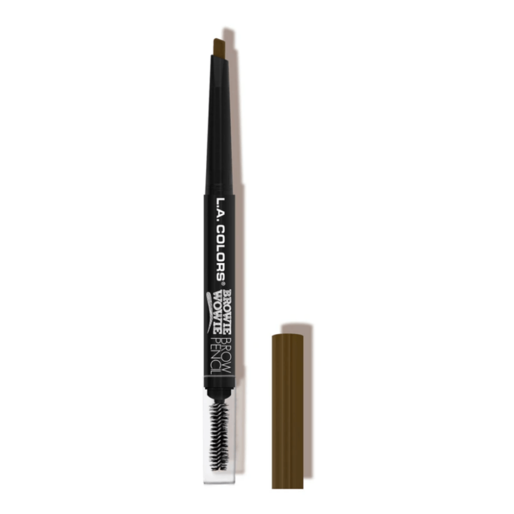Glamour Us_L.A. Colors_Makeup_Browie Wowie Eyebrow Pencil_Taupe_CBP401 The best affordable Latina and Mexican makeup, beauty and cosmetics supply store in Chula Vista, San Diego