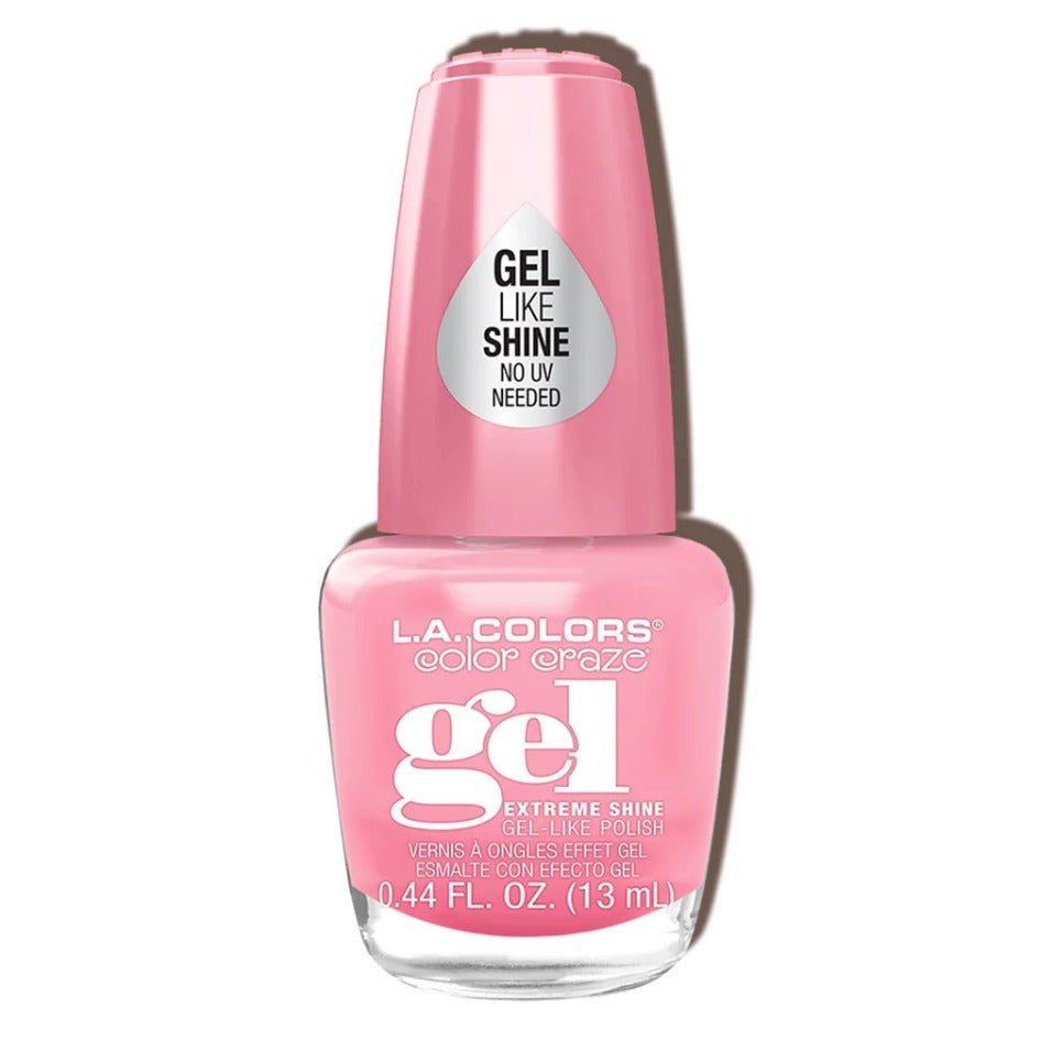 Glamour Us_L.A. Colors_Nails_Creamy Neon Gel Like Extreme Shine Nail Polish_Gossip_CNL221 The best affordable Latina and Mexican makeup, beauty and cosmetics supply store in Chula Vista, San Diego