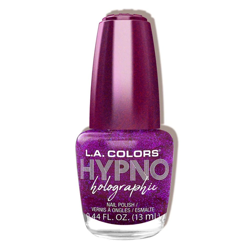 Glamour Us_L.A. Colors_Nails_Hypno Holographic Nail Polish_Euphoric_CNL166 The best affordable Latina and Mexican makeup, beauty and cosmetics supply store in Chula Vista, San Diego
