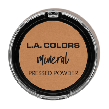 Glamour Us_L.A. Colors_Makeup_Mineral Pressed Powder_Classic Tan_CMP377 Latina makeup, beauty and skincare supply store Mexican makeup products
