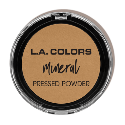 Glamour Us_L.A. Colors_Makeup_Mineral Pressed Powder_Toasted Almond_CMP380 The best affordable Latina and Mexican makeup, beauty and cosmetics supply store in Chula Vista, San Diego