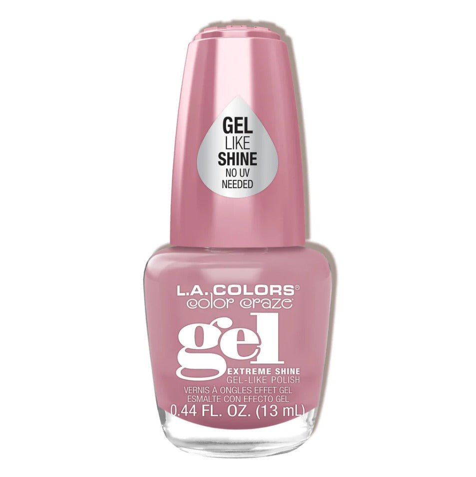 Glamour Us_L.A. Colors_Nails_Nude Collection Gel Like Nail Polish_Dusty Rose_CNL413 The best affordable Latina and Mexican makeup, beauty and cosmetics supply store in Chula Vista, San Diego