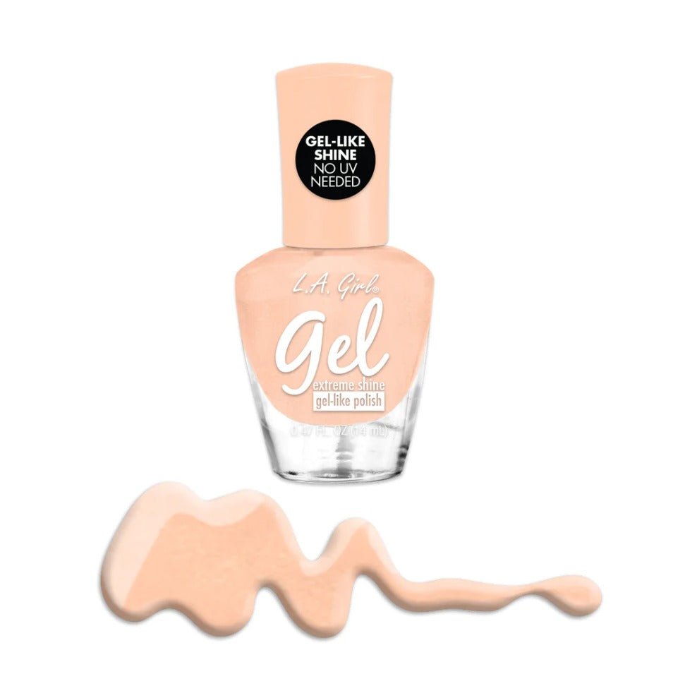 Glamour Us_L.A. Girl_Nails_Bare It All Nude Gel Like Nail Polish_Bella_GNL665 The best affordable Latina and Mexican makeup, beauty and cosmetics supply store in Chula Vista, San Diego