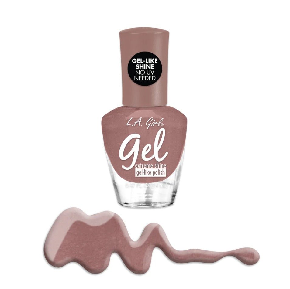 Glamour Us_L.A. Girl_Nails_Bare It All Nude Gel Like Nail Polish_Lingerie_GNL701 The best affordable Latina and Mexican makeup, beauty and cosmetics supply store in Chula Vista, San Diego