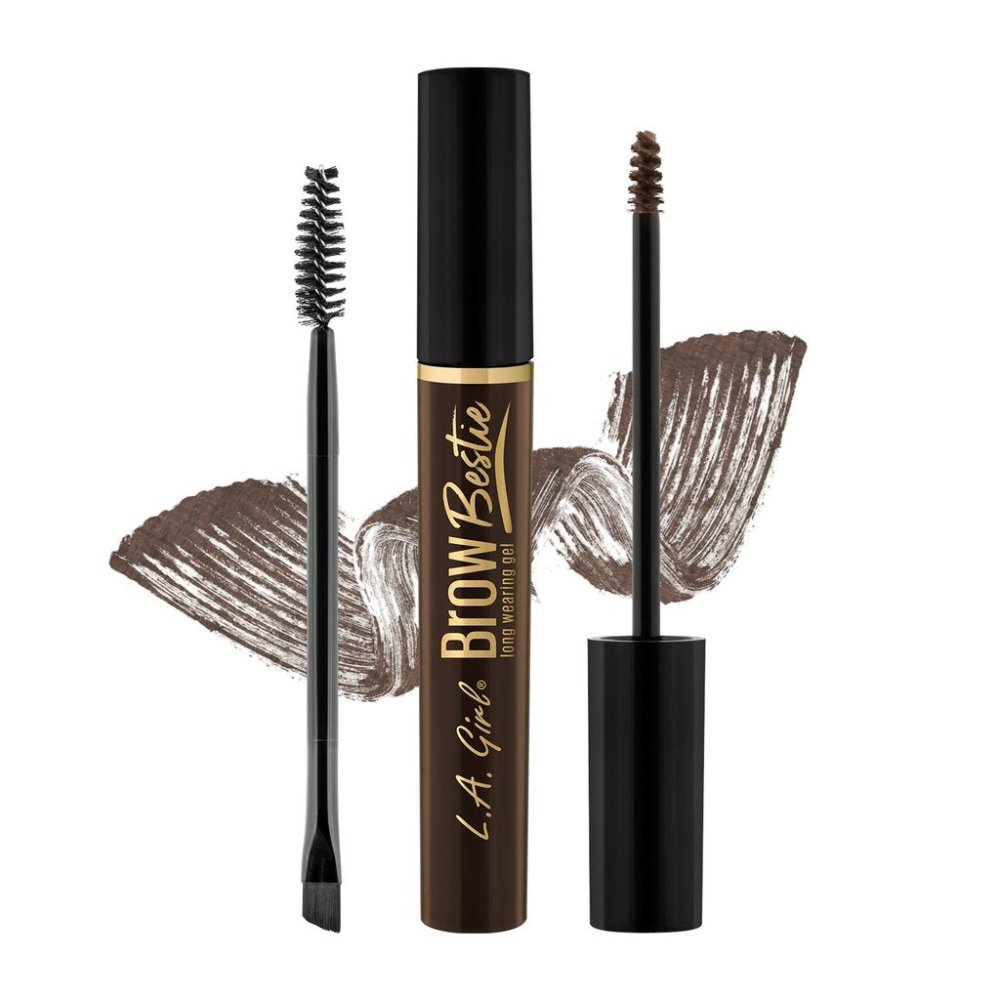 Glamour Us_L.A. Girl_Makeup_Brow Bestie Long Wearing Eyebrow Gel Kit_Dark Brown_GBG384 The best affordable Latina and Mexican makeup, beauty and cosmetics supply store in Chula Vista, San Diego